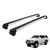 Rack Teto Alumínio Prata Hilux Sw /2004 Trilho Integrado