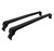 Rack Teto Alumínio Preto Toyota Yaris - comprar online