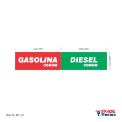 Indicador Top 2 Produtos - Trade Postos - Comunicação visual