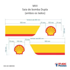 MVI Saia de bomba - até 800mm na internet