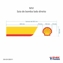 MVI Saia de bomba - até 800mm - loja online