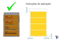 Gasolina Aditivada Vpower 4p - 00A-SH-SE0138-172x370mm - comprar online