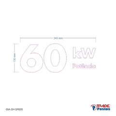 Adesivo 60 kw - 00A-SH-SR005