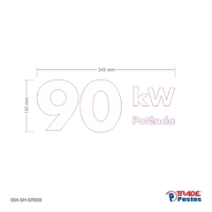 Adesivo 90 kw - 00A-SH-SR008