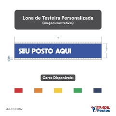 Lona Testeira Personalizada - de 2 a 3 Cores (R$ POR METRO LINEAR) - comprar online