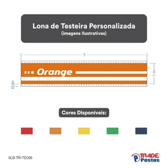 Lona Testeira Personalizada - de 2 a 3 Cores (R$ por metro linear) - comprar online