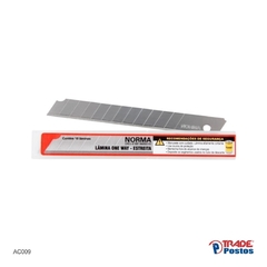 Lâmina 9mm Caixa com 10pçs - AC009