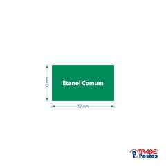 Adesivo de Visor Etanol Comum