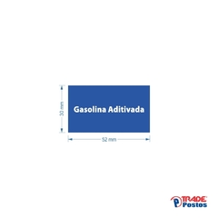 Adesivo de Visor Gasolina Aditivada