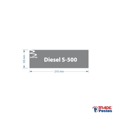 Adesivo de Bomba Diesel S500