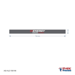 Adesivo Gasolina Energy / AID-AL-VB0166-53x748mm