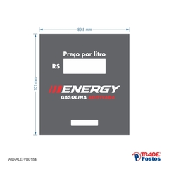 Adesivo Gasolina Energy / AID-AL-VB0184-101x89,5mm