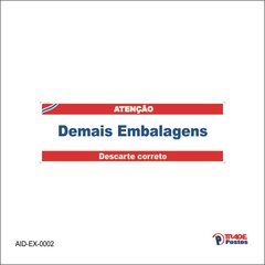 Adesivo Demais Embalagens/AID-EX-0002