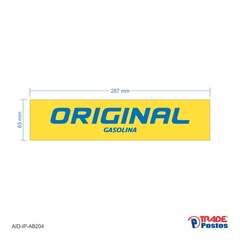Adesivo Gasolina Original / AB204-65x287mm