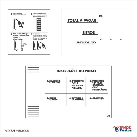 Kit Mostrador de Bomba / AID-SH-MBK0006