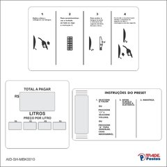 Kit Mostrador de Bomba 4p / AID-SH-MBK0010