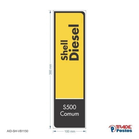 Adesivo Diesel S500 Comum AID-SH-VB1150-360x100mm