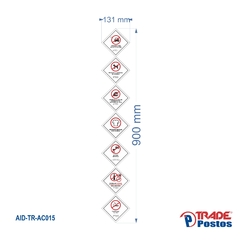 Adesivo Leis 900x131mm / AID-TR-AC015 - comprar online