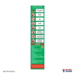 Adesivo Prezado Cliente verde / AID-TR-CO0013