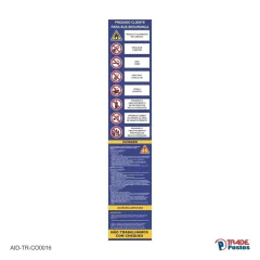 Adesivo Prezado Cliente Azul / AID-TR-CO0016