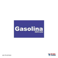 Adesivo Gasolina Aditivada / AID-TR-DF0002