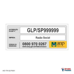 Adesivo para veículos GLP / AID-TR-GLP0001