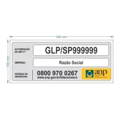 Adesivo para veículos GLP / AID-TR-GLP0001 - comprar online