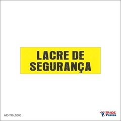 Adesivo Lacre de Segurança/AID-TR-LS006