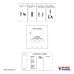 Adesivo Mostrador de Bomba Wayne 3G3390P - 511525 / AID-TR-MB010b-3G3390P - comprar online
