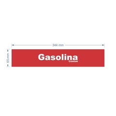 Imagem do Adesivo Gasolina Comum / AID-TR-DF0001