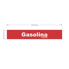 Adesivo Gasolina Comum / AID-TR-DF0001 na internet