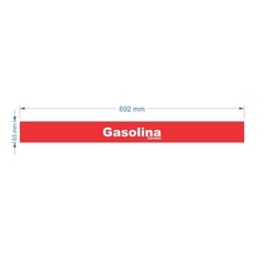 Adesivo Gasolina Comum / AID-TR-DF0001 - comprar online