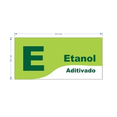 Adesivo de Bomba Etanol Aditivado / Onda