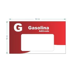 Adesivo Gasolina Aditivada / AID-TR-VB0112 - comprar online