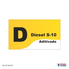 Adesivo Diesel S-10 Aditivado / AID-TR-VB0132