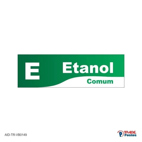 Adesivo Etanol Comum / AID-TR-VB0149