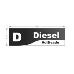 Adesivo Diesel Aditivado / AID-TR-VB0154 - comprar online