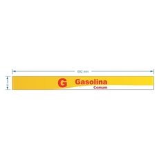 Adesivo Gasolina Comum / AID-TR-VB0183 - comprar online