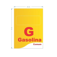 Adesivo de Bomba Gasolina Comum / Onda na internet