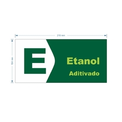 Adesivo de Bomba Etanol Aditivado / Seta