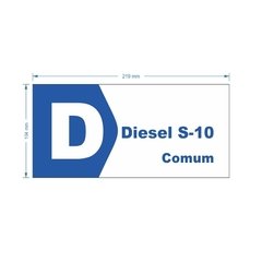 Adesivo Diesel S-10 Comum / AID-TR-VB0227 - comprar online