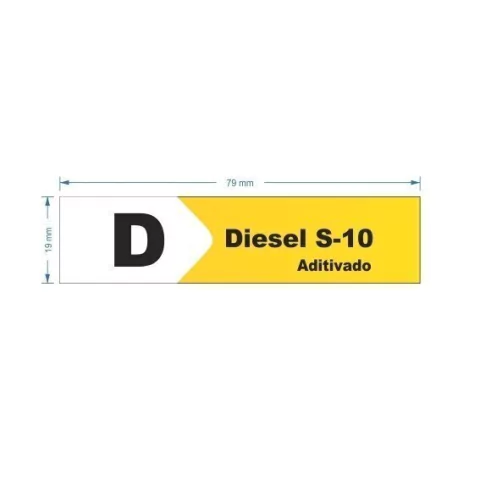 Adesivo Diesel S-10 Aditivado / AID-TR-VB0252 - comprar online