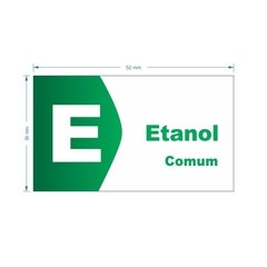 Adesivo Etanol Comum / AID-TR-VB0253 - comprar online