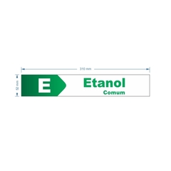 Adesivo de Bomba Etanol Comum / Seta na internet