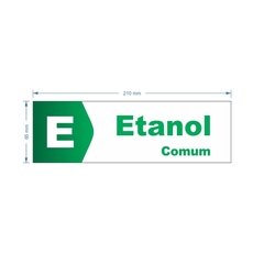 Adesivo Etanol Comum / AID-TR-VB0277 - comprar online