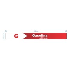 Adesivo Gasolina Aditivada / AID-TR-VB0304 - comprar online
