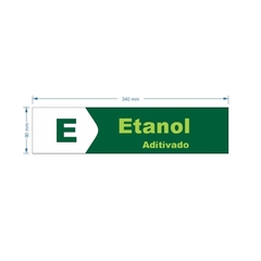 Adesivo de Bomba Etanol Aditivado / Seta - loja online