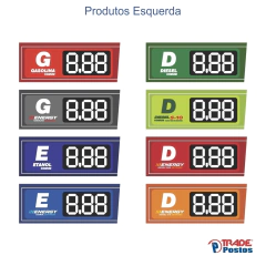 Faixa Preço Digital + 1m² de Adesivo Refil