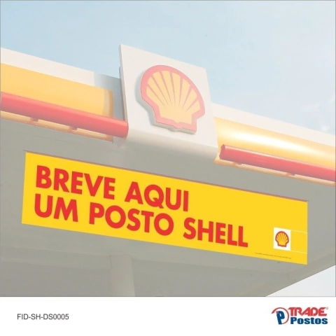 Faixa Breve Posto Shell / DS0005-1x5M