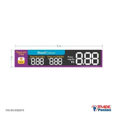 Faixa Shell Pague com APP DC / FID-SH-DS0070 - comprar online